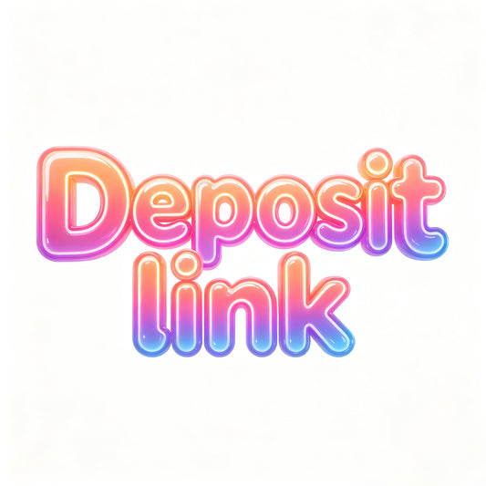 New friends please pay the deposit here before you choose Wholesales for resin charm/acrylic/beads/keychain